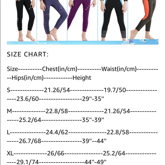 Kids 2.5mm Wetsuit One Piece UV Protection - Picture 8 of 9